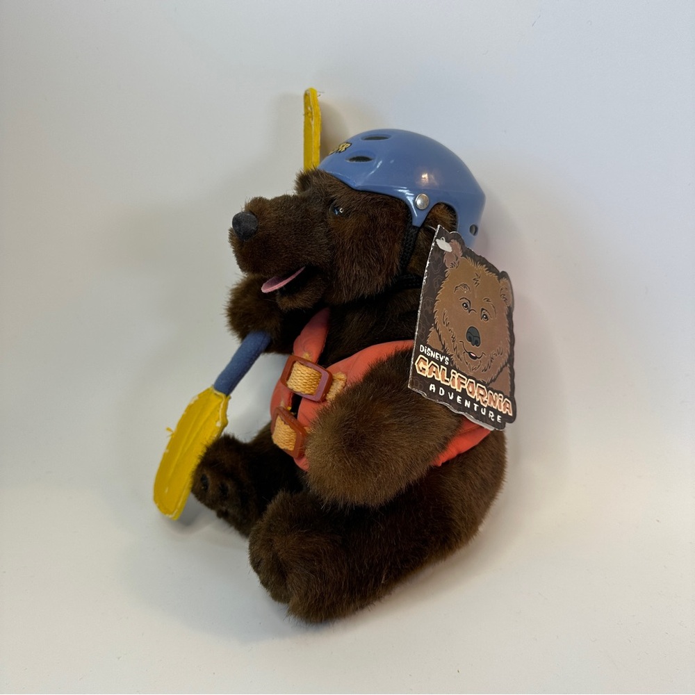 VTG Disney California’s Adventure Rafting‎ Bear Plush Collectible